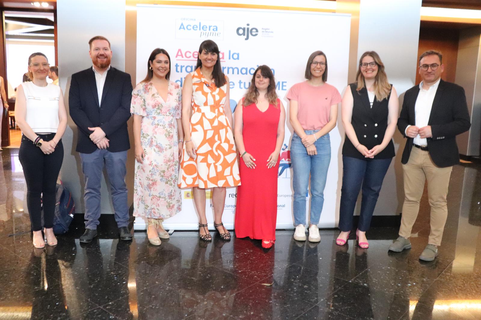 Clausuramos la Oficina Acelera Pyme de AJE Región de Murcia tras dos años de impulso a la digitalización empresarial