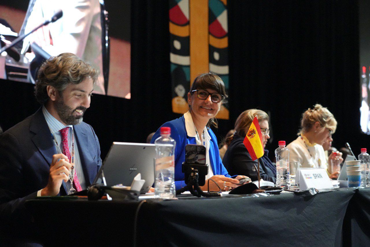 En Sudáfrica defendiendo en el ‘G20 digital’ el multilateralismo y el liderazgo internacional de España en la gobernanza de la IA